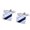 Salutto Mens Simple Series Luxury French Tuxedo Shirt Cufflinks with