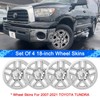TULALUX Wheel Skins Compatible with Toyota Tundra 2007-2021; 18 inch