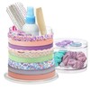 STORi Bella Stackable Clear Plastic Hair Accessory Organizer Set |
