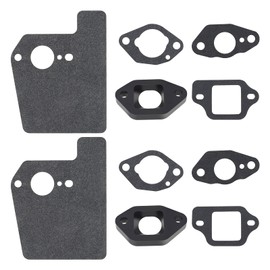 SING F LTD 2 Sets Carburetor Insulator Gasket Kit Compatible with Honda GCV160 GCV160A GCV160LA GCV160LAO GCV160LE Lawnmower Engines Parts