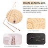 UWEHBD Cobre Varillas Radiestesia, Pendulo adivinacion, 2 Varillas de Puesta