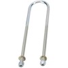 Leaf Spring U-Bolts for 2-1/2 Inch Axle Tube, 10 Inch