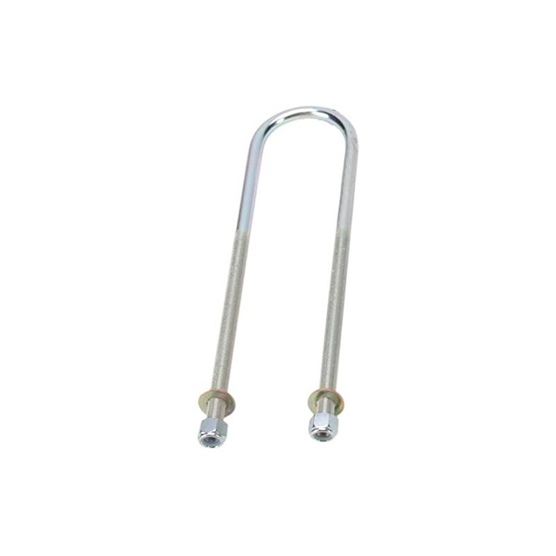 Leaf Spring U-Bolts for 2-1/2 Inch Axle Tube, 10 Inch