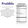 Fruidles Grape Gummi Bears Candy, Fruit Flavors Gummies, Allergy Friendly,