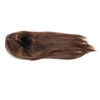 Light Brown Straight Wigs High Temperature Fiber Women Light Brown