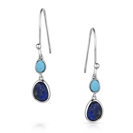 Montana Silversmiths Western Lifestyle Turquoise Drop/Dangle Earrings (Nature's Obsession)