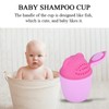 2 Colors Baby Bath Rinse Cup, Baby Shampoo Cup Baby