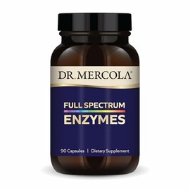 Mercola Suplemento Dietético Enzimas Espectro Completo Porciones Cápsulas