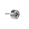 sourcing map Pack of 20 Deep Groove Ball Bearings 681XZZ