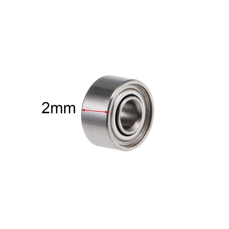 sourcing map Pack of 20 Deep Groove Ball Bearings 681XZZ