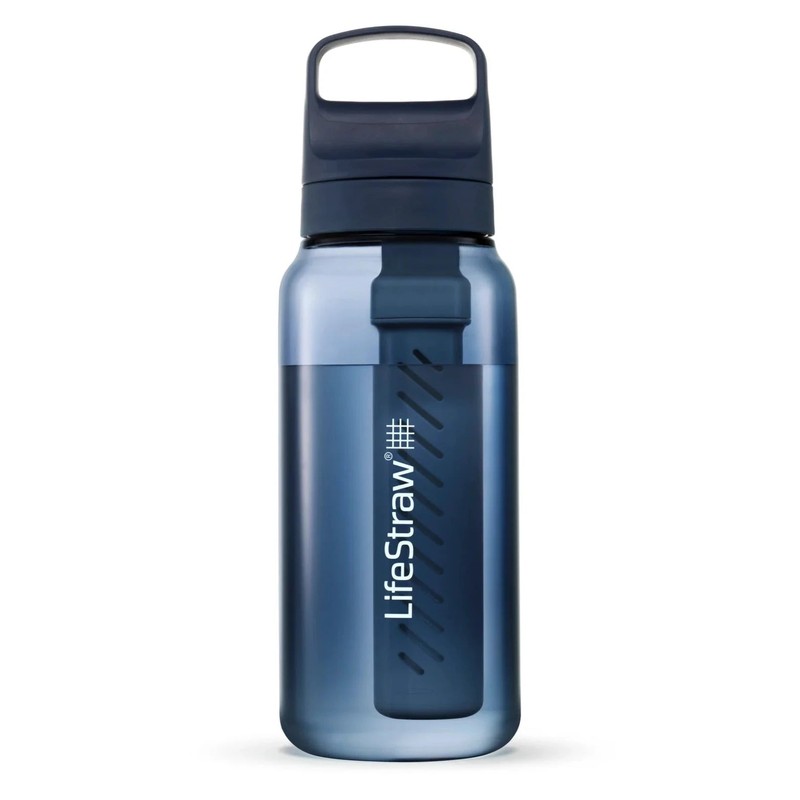 LifeStraw Go 2.0 Water Filter Bottle 1 Litre, Terrace Green