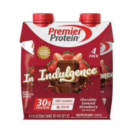 Premier Protein Indulgence 30g Protein Shake - Chocolate Strawberry - 11oz/4pk - Default