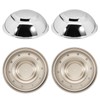 4Pcs Chrome Center Wheel Cover Cap for Charger 2011-2023 300