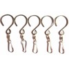 5 Hanging Stainless Steel Swivel Hooks Clips For Garden Wind