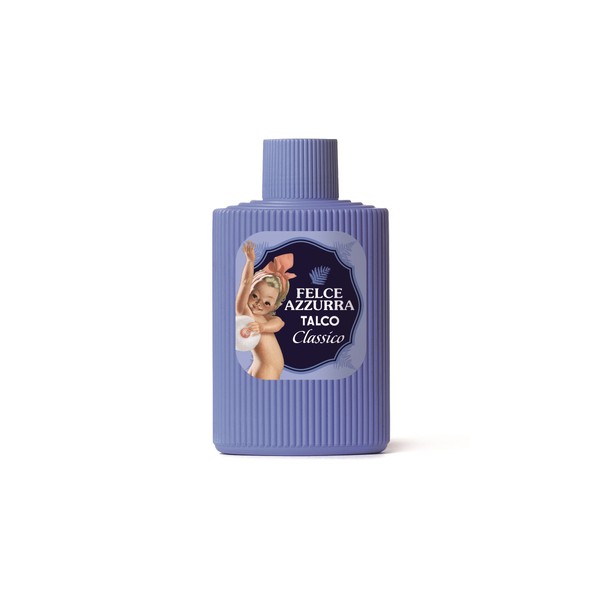 Felce Azzurra Körperpuder Classico in der Flasche - naturreines Talkumpuder - ohne Konservierungs- oder Farbstoffe - dermatologisch getestet - 3er Pack (3 x 150 g)