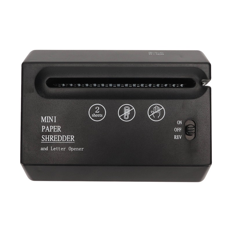 USB Paper Shredder Universal Mini Battery USB Powered Paper Cutting