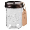 SheeChung Mason Jar Toothbrush Holders, Bathroom Accessories, Bathroom Essentials, Bathroom