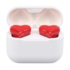 Heart Shaped Wireless Earbuds, Multifunction Stylish Lightweight Noise Canceling Stereo