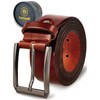 Cartvelli Premium Men's Leather Belt Made in Germany with Gift