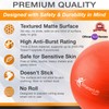 Exercise Ball for Yoga, Balance, Stability - Fitness, Pilates, Birthing,
