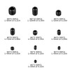 Hex Socket Set Headless Screws, Carbon Steel Screw Screws, Hollow,