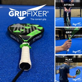 GRIPFIXER Padel グリップトレーナー (右手) - Padel トレーニング器具 - グリップエイド