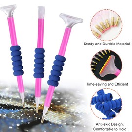 inifus 50pcs 5D DIY Diamond Painting Accessories and Tools,Dimand Art Paintings Kit,Diamond Painting Starter Kit for Adults or Kids