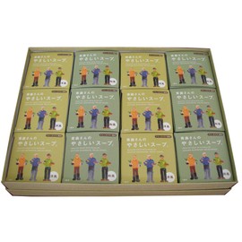 Hatoya Seika Aomori's Gentle Soup, Pack of 12 (Western-style 6, Japanese Style 6)