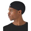 Black Men's Wave Cap - Adjustable 360 Training Cap with