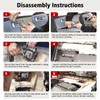 Door Panel Insert Cover Replacement for Honda Pilot 2009 2010