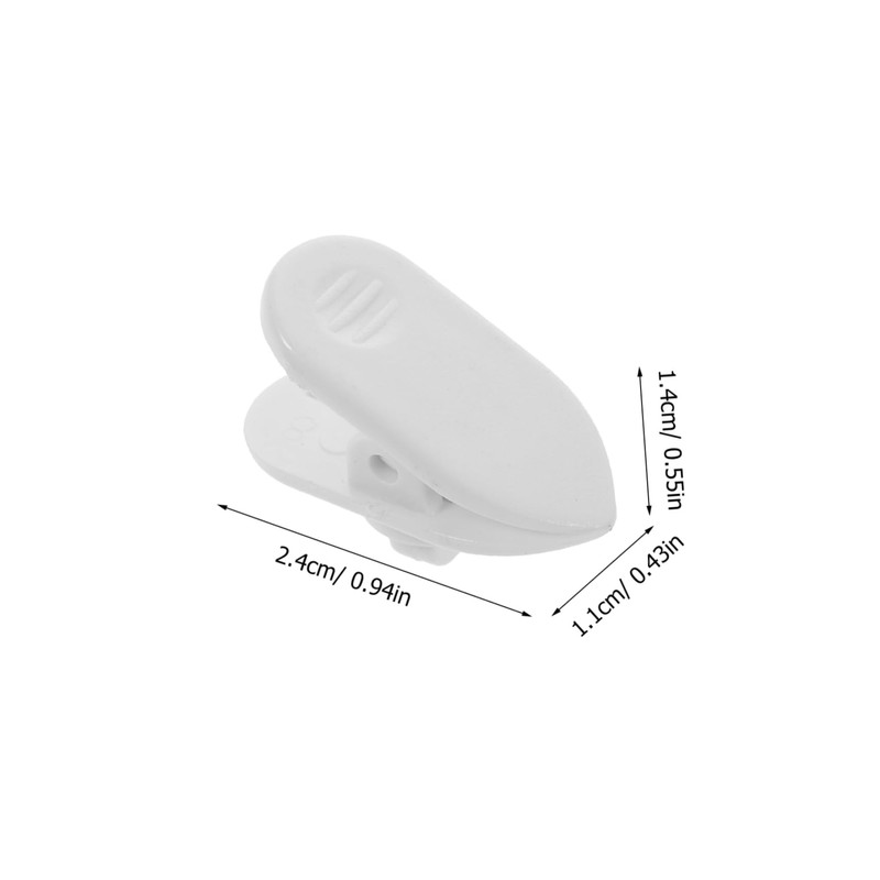 TEHAUX Headphone Hanger Holder 10pcs Rotate Earphone Clip for Cellphone