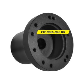 Orle Oko Golf Cart Steering Wheel Adapter Golf Cart Steering Wheel Adapter Hub Golf Cart Accessories for Club Car DS Golf Cart