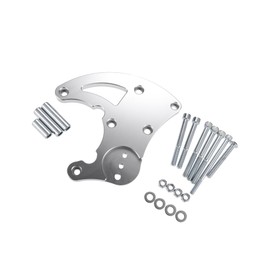 HOPESPANNER A/C Bracket for GM R4 Compressor 1988-1995/ Front/Truck A/C Compressor for R4 LS/Aluminum / 1 Set Silver Tone Vehicle Components