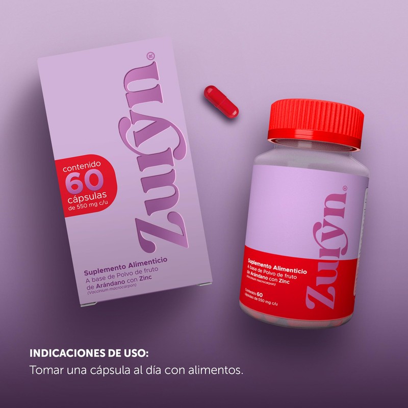 Bomuca - Zuryn | Suplemento Alimenticio con Arándano y Zinc|