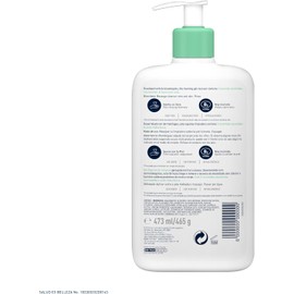 CeraVe Gel Limpiador Espumoso Diario para Piel Mixta, Grasa o con Acné 473ml