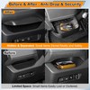CARFIB Driver's Drawer Storage Box Fit for Toyota RAV4 Accessories
