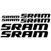 SRAM Bicycle Vinyl Frame Decal Sticker Set MTB/Road Bike -