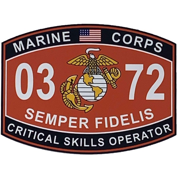 PatchOps Critical Skills Operator MOS Wall Car Decal Removable (0372)