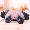 SUPVOX Sleeping Masks Dog Pug Pattern Eye Mask Eye Cooling
