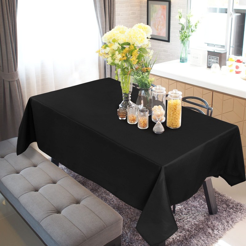 sourcing map Dining Table Cover Reusable Rectangular, Table Cloths Wipe