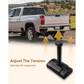 Vaticas Torsion Bar Key Adjuster Block Nuts with Bolt Fit for Silverado 2500 3500 HD 2011-2021 GMC Sierra 2500 3500 HD 2011-2022, Replace 11571153, 2PCS