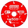 Diablo Diamond Metal Cut-Off Disc - Segmented, 7/8" Arbor, 4-1/2"