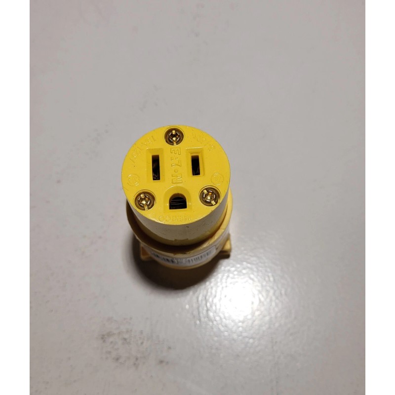 Eaton 15A 125V NEMA 5-15 3-wire Grounding Heavy Duty Straight