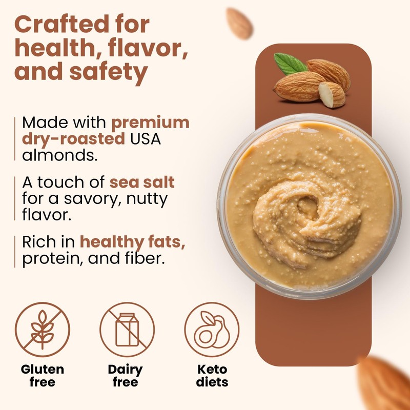Wellsley Farms Almond Butter with Sea Salt, 27 oz –