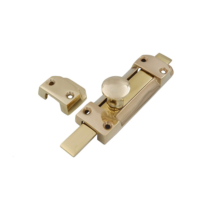 Japan Commerce Brass Sliding Bolt 4" Quantity: 1 B-823V