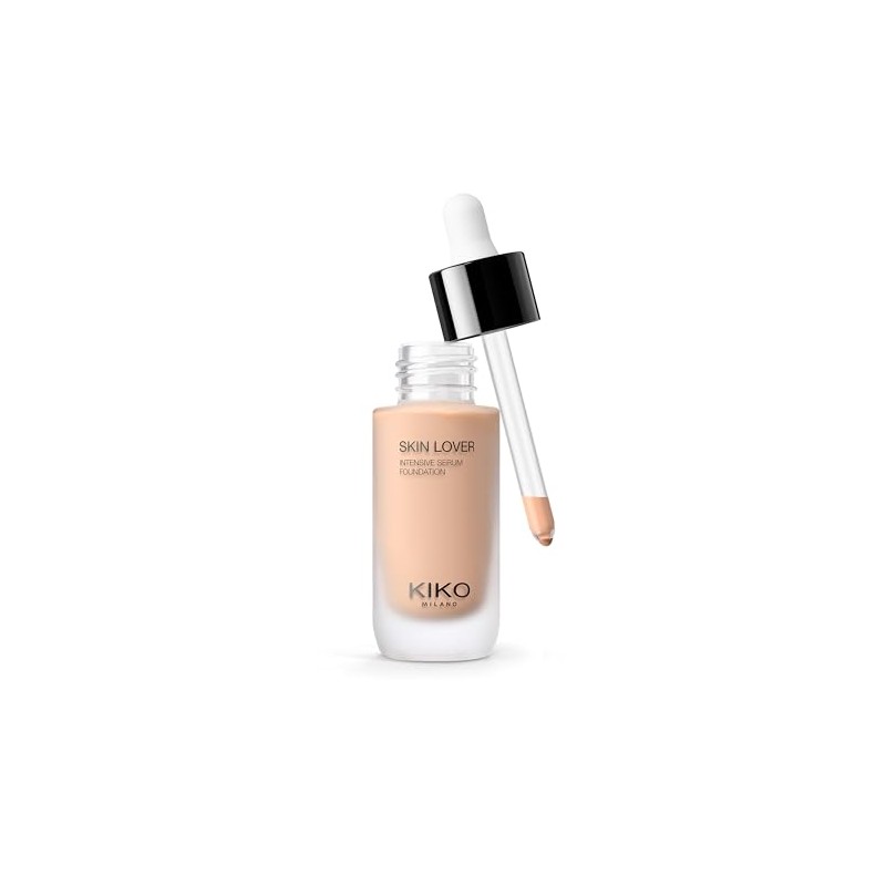 KIKO Milano Skin Lover Intensive Serum Foundation 2WR, Feuchtigkeitsspendende Serum-Foundation
