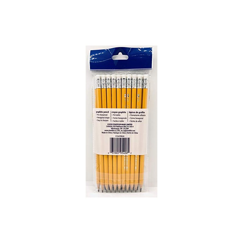 STAEDTLER 20 HB #2 Graphite Pencils/Crayons Graphite, 20 pc/pz