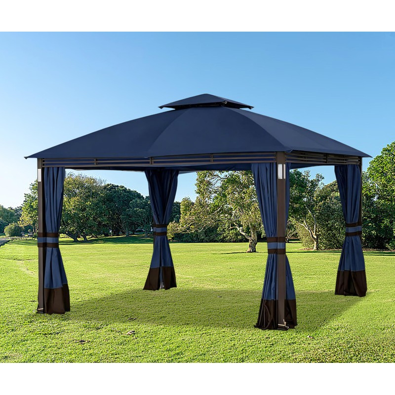 11X13 Replacement Cover Fit for SunNest Moorehead Domed Gazebo (11X13