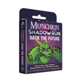 Steve Jackson Games Munchkin Shadowrun Hack The Future - Card Game Expansion, for 3-6 Players, Ages 14+