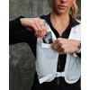 White ArcticFit LED Running Vest - Adjustable Unisex Reflective Vest